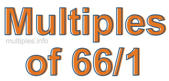 Multiples of 66/1