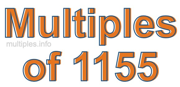 Multiples of 1155