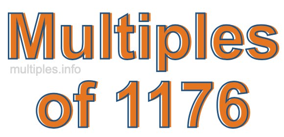 Multiples of 1176