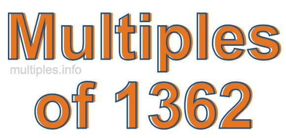 Multiples of 1362