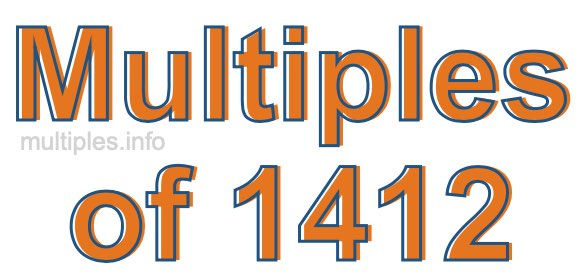 Multiples of 1412