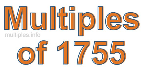 Multiples of 1755