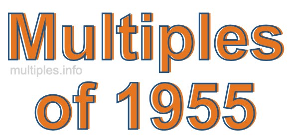 Multiples of 1955