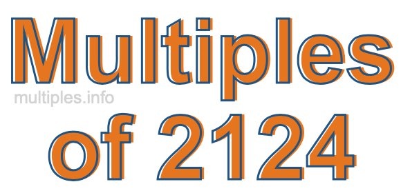 Multiples of 2124
