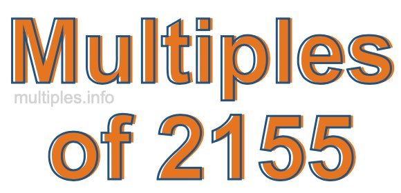 Multiples of 2155