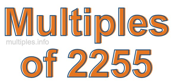 Multiples of 2255