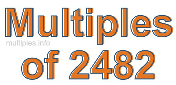 Multiples of 2482