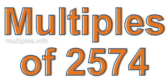 Multiples of 2574