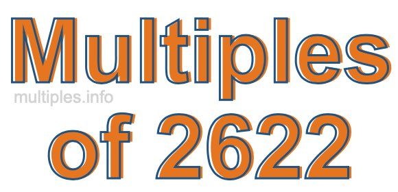 Multiples of 2622