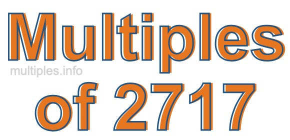 Multiples of 2717