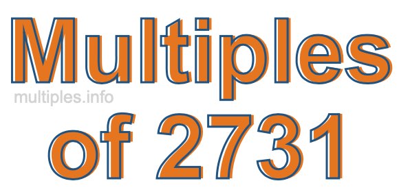 Multiples of 2731