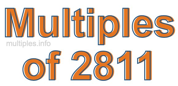 Multiples of 2811
