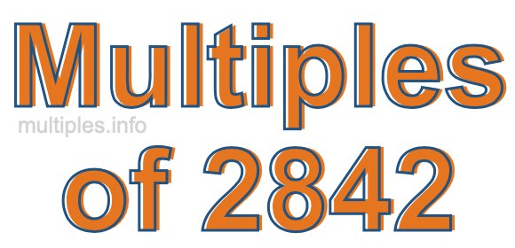 Multiples of 2842 Multiples of 2842