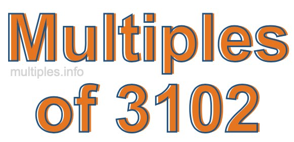 Multiples of 3102