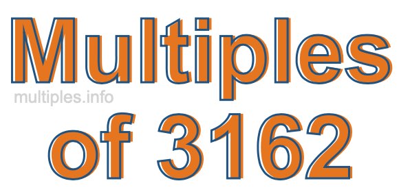 Multiples of 3162