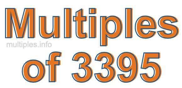 Multiples of 3395