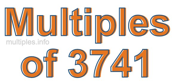 Multiples of 3741