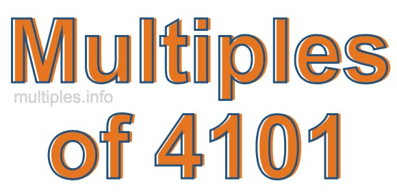 Multiples of 4101