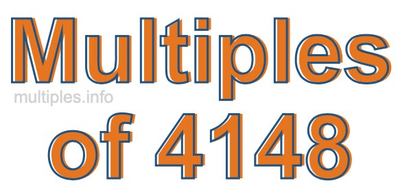Multiples of 4148