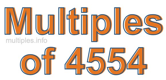 Multiples of 4554