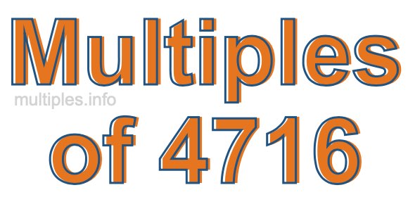 Multiples of 4716