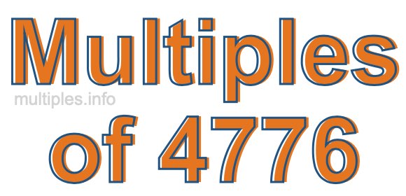 Multiples of 4776