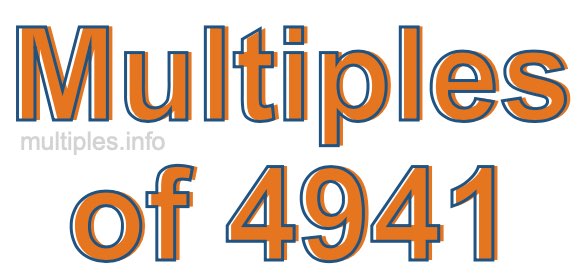 Multiples of 4941