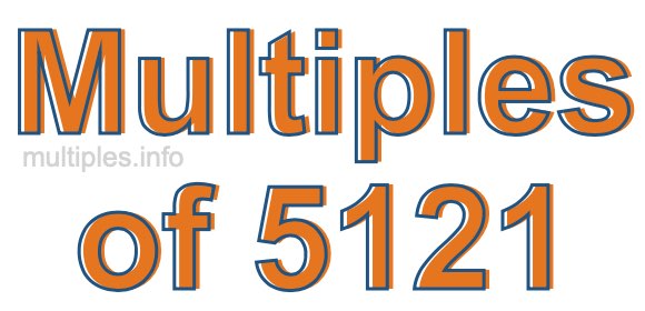 Multiples of 5121