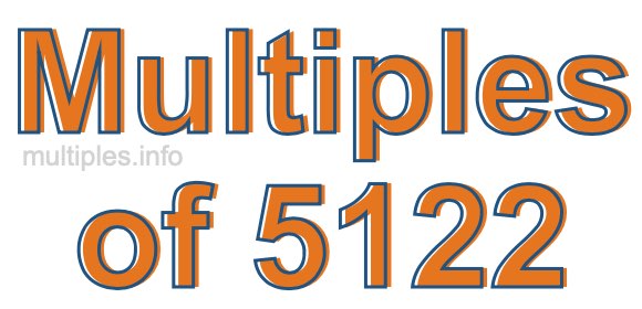 Multiples of 5122