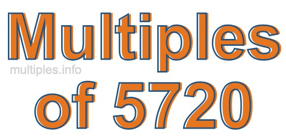 Multiples of 5720