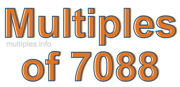 Multiples of 7088