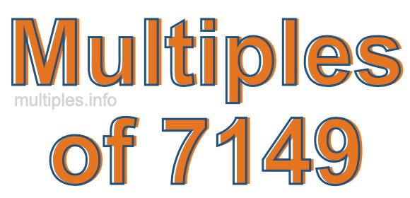 Multiples of 7149