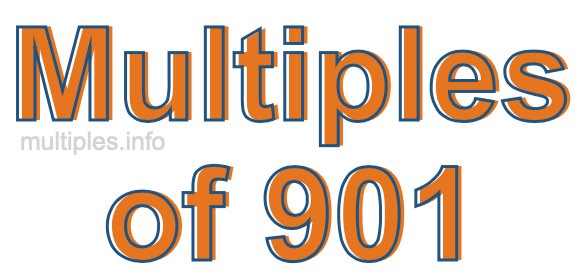 Multiples of 901